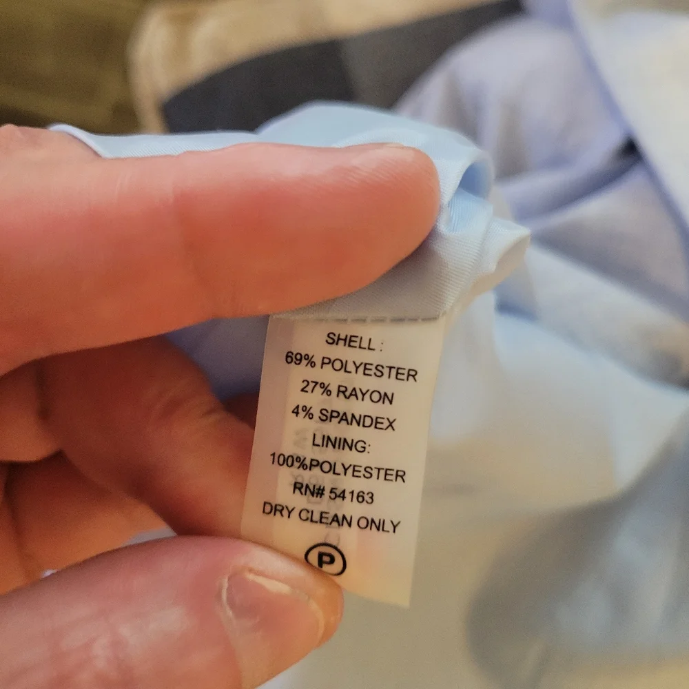 Calvin Klein Zip-Front Belted Dress Size 8 - Picture 5 of 6